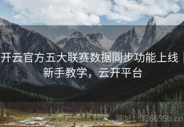 开云官方五大联赛数据同步功能上线｜新手教学，云开平台