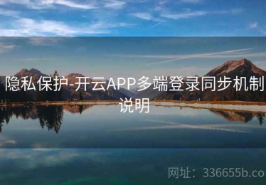 隐私保护-开云APP多端登录同步机制说明