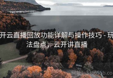 开云直播回放功能详解与操作技巧 - 玩法盘点，云开讲直播