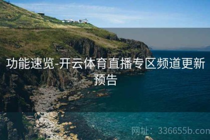 功能速览-开云体育直播专区频道更新预告