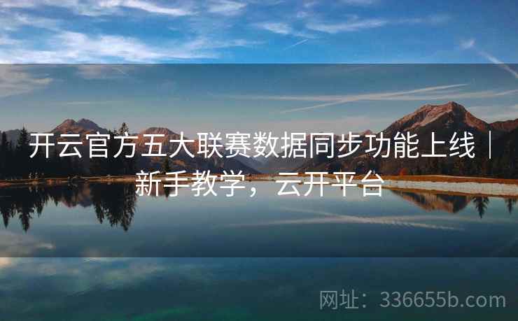 开云官方五大联赛数据同步功能上线｜新手教学，云开平台