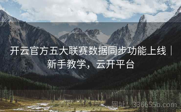 开云官方五大联赛数据同步功能上线｜新手教学，云开平台