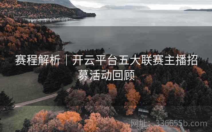 赛程解析｜开云平台五大联赛主播招募活动回顾